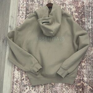 Fear of God Essentials Hoodie in Light Gray